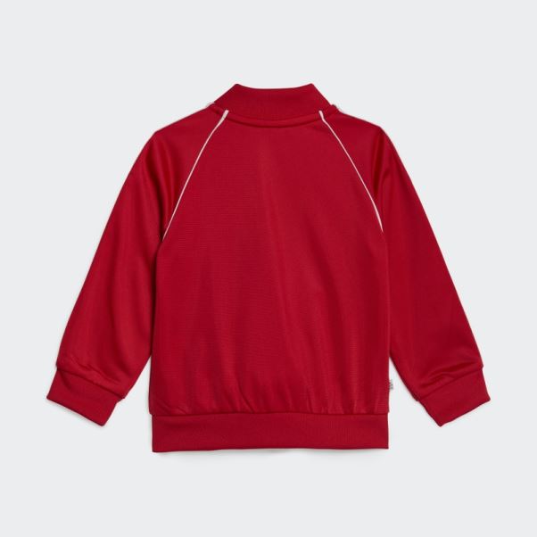 Survetement Adicolor Sst écarlate Adidas