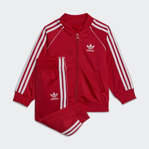 Survetement Adicolor Sst Adidas Scarlet