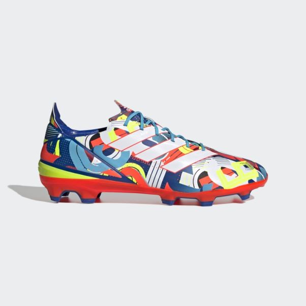 Crampons De Football Pour Terrain Ferme Gamemode Cyan Adidas