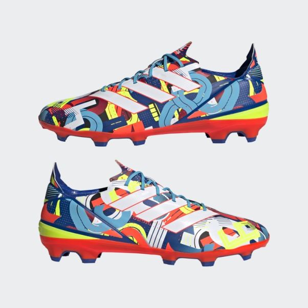 Crampons De Football Pour Terrain Ferme Gamemode Cyan Adidas