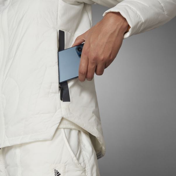 Veste Matelassée à Capuche Adidas Terrex Myshelter Primaloft Non Teinte