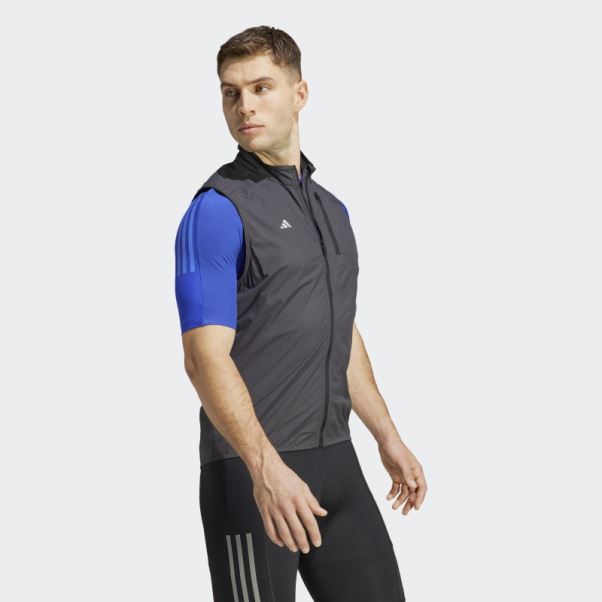 Gilet Cycliste Adidas The Wind.rdy Noir