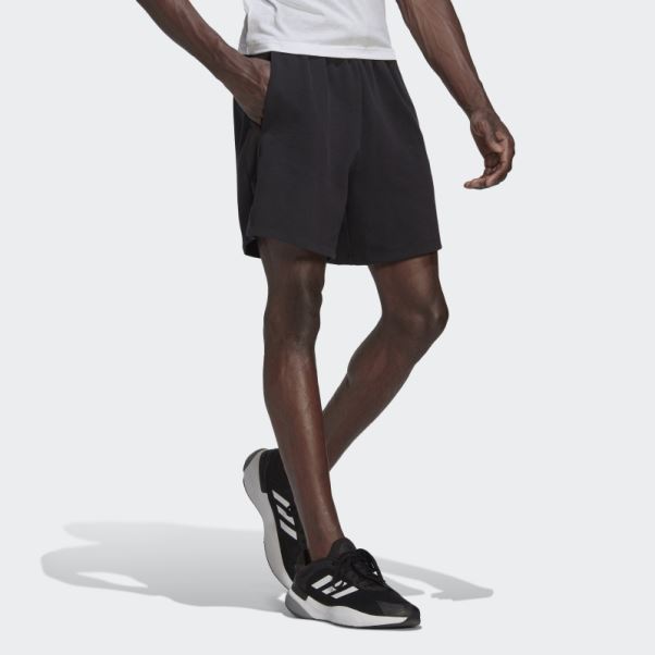 Short De Yoga Adidas Aeroready Noir