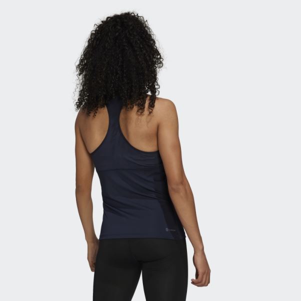 Débardeur D'entraînement Techfit Racerback Encre Adidas