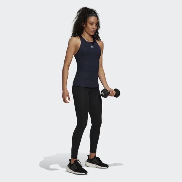 Débardeur D'entraînement Techfit Racerback Encre Adidas