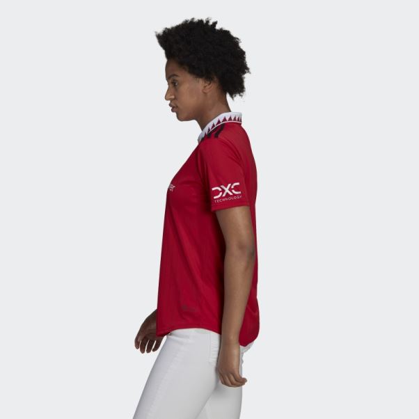 Maillot Domicile Adidas Manchester United 22/23 Rouge Real Mode
