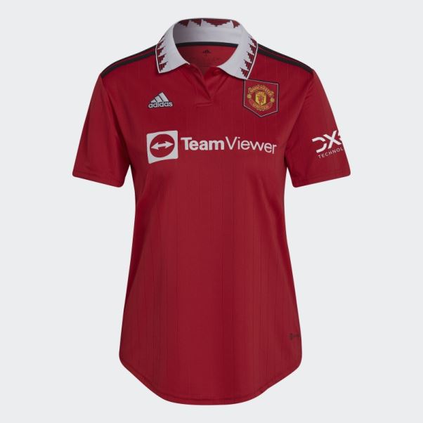 Maillot Domicile Adidas Manchester United 22/23 Rouge Real Mode