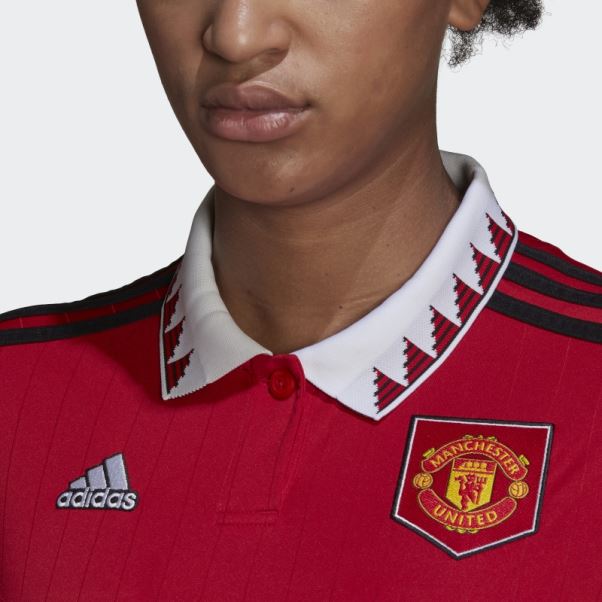 Maillot Domicile Adidas Manchester United 22/23 Rouge Real Mode