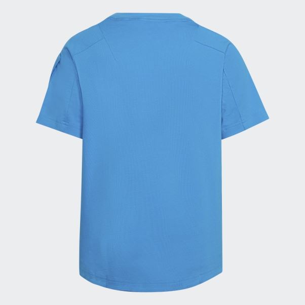 Adidas Conçu Pour Gameday T-shirt Bleu