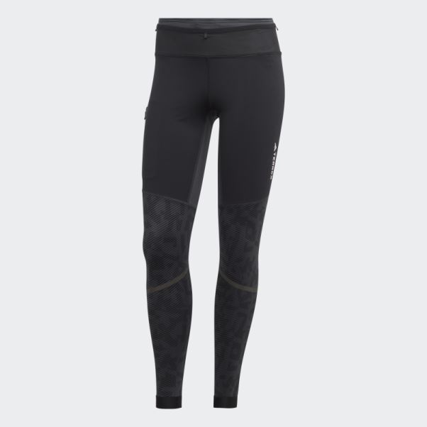Leggings De Trail Running Terrex Agravic Carbone Adidas