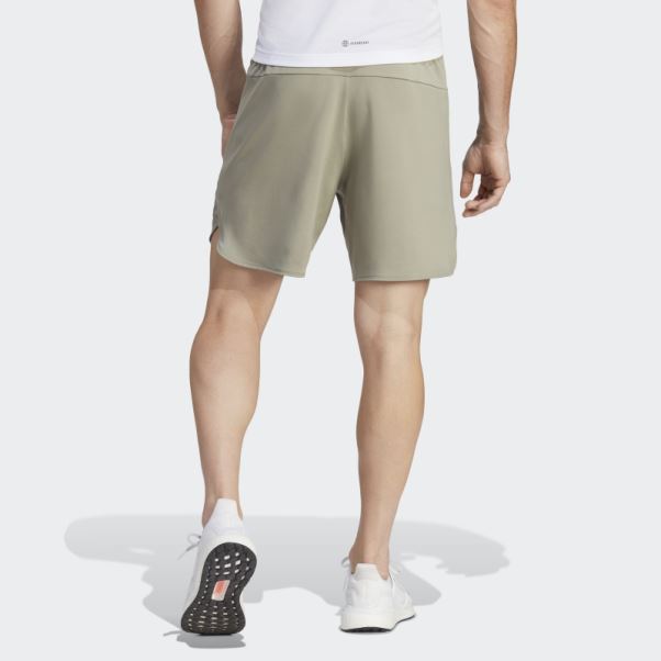 Conçu Pour Le Short D'entraînement Caillou Argenté Adidas