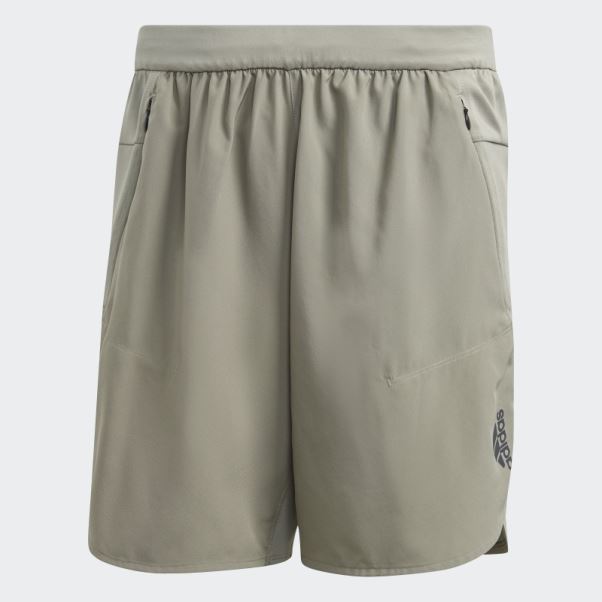 Conçu Pour Le Short D'entraînement Caillou Argenté Adidas