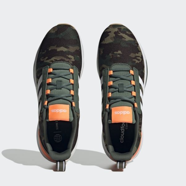 Racer Tr21 Cloudfoam Lifestyle Chaussures De Course Vert Oxyde Adidas
