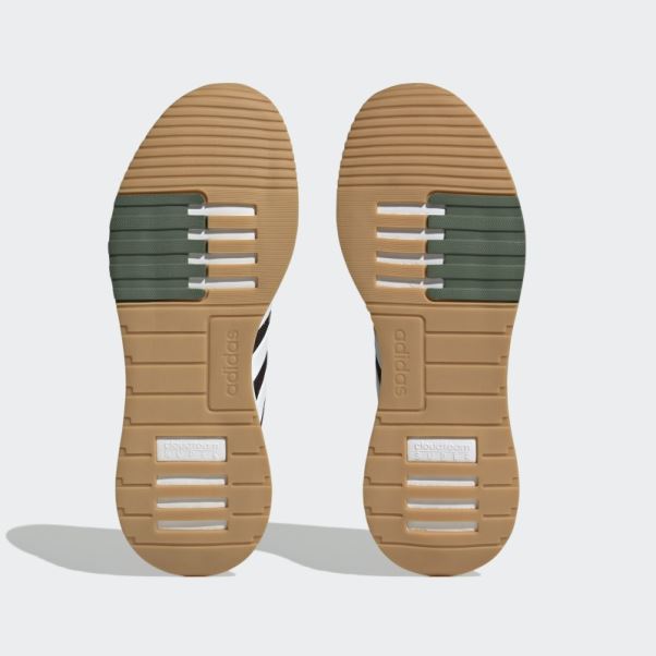 Racer Tr21 Cloudfoam Lifestyle Chaussures De Course Vert Oxyde Adidas