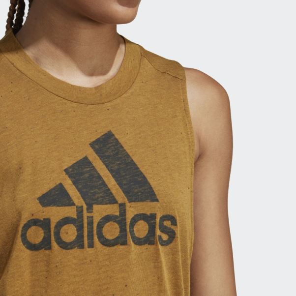 Adidas Sportswear Future Icons Winners 3.0 Débardeur Bronze Mel Hot