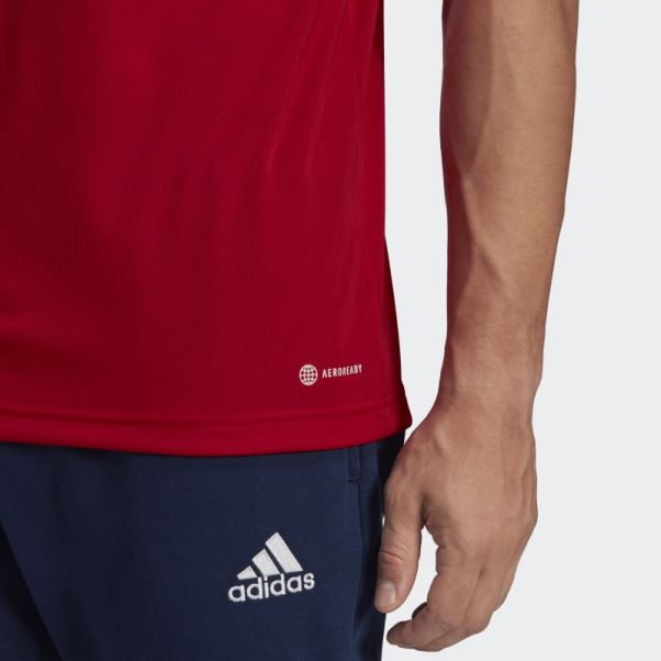 Polo Entrada 22 Adidas Rouge