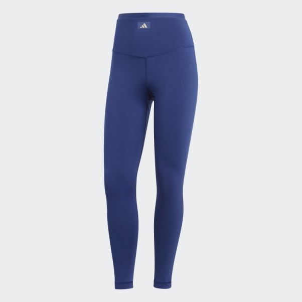 Sports Club Legging Taille Haute 7/8 Adidas Victoire Bleu