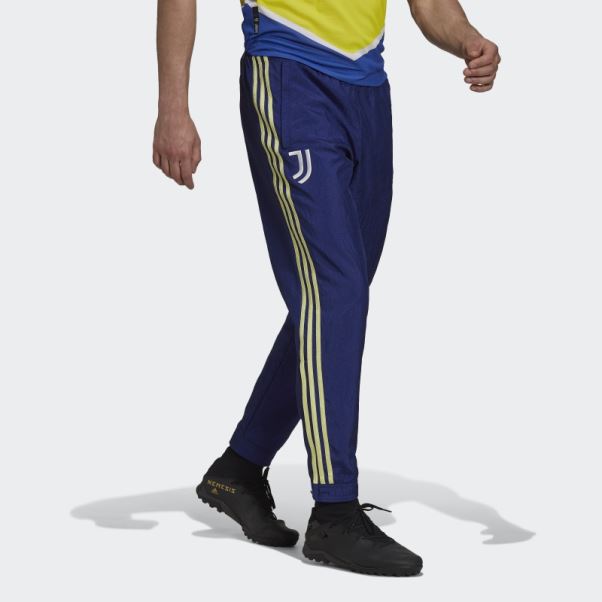 Pantalon De Survêtement Tissé Adidas Juventus Icons Bleu Victoire