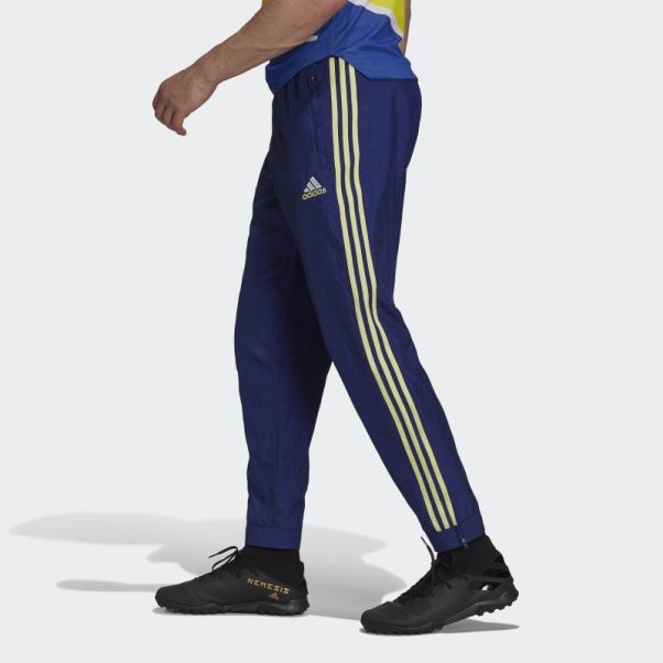 Pantalon De Survêtement Tissé Adidas Juventus Icons Bleu Victoire