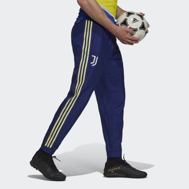 Pantalon De Survêtement Tissé Adidas Juventus Icons Bleu Victoire