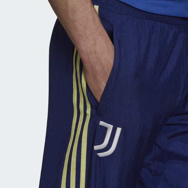 Pantalon De Survêtement Tissé Adidas Juventus Icons Bleu Victoire