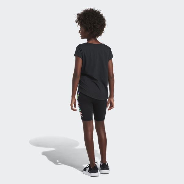 Short De Vélo Graphique Noir Adidas