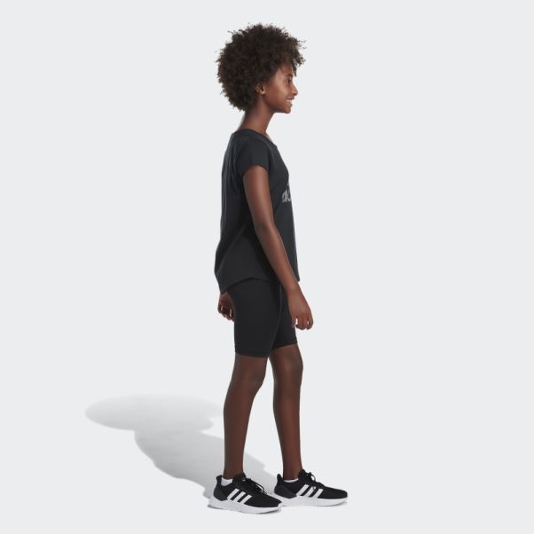 Short De Vélo Graphique Noir Adidas
