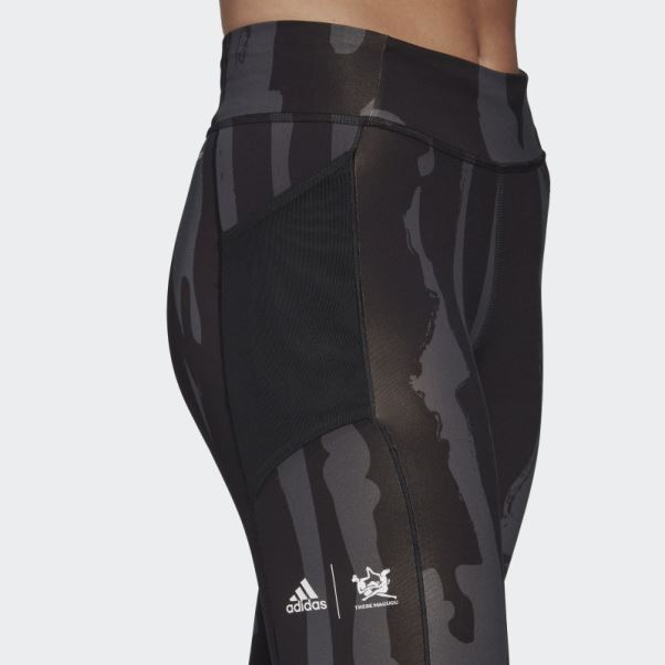 Adidas Tennis New York Collant 2 En 1 7/8 Noir