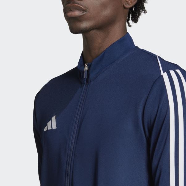 Haut De Survêtement Adidas Tiro 23 League Bleu Marine