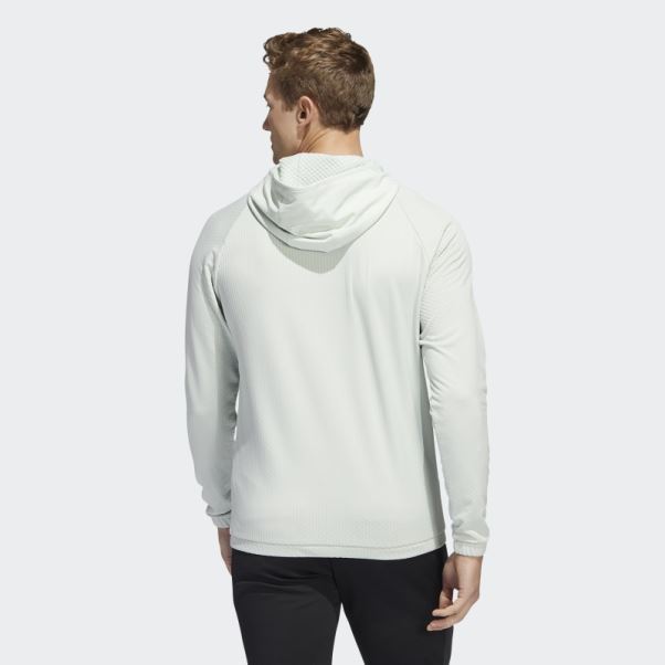Adidas 1/4-zip Polaire Anorak Vert