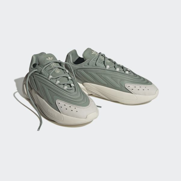 Adidas Ozelia Chaussures Argent Vert