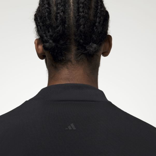 T-shirt De Basket Adidas Noir Mode