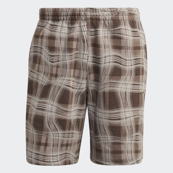 Short à Imprimé Sur L'ensemble Marron Crayeux Adidas