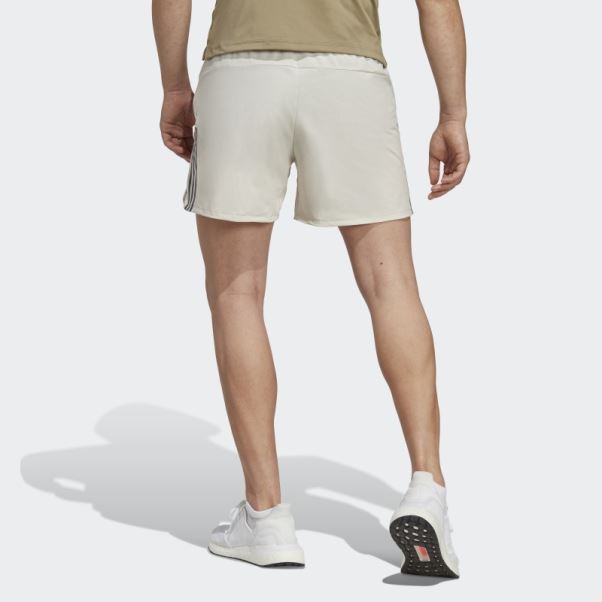 Short Zippé Tissé Alphastrength Aluminium Adidas