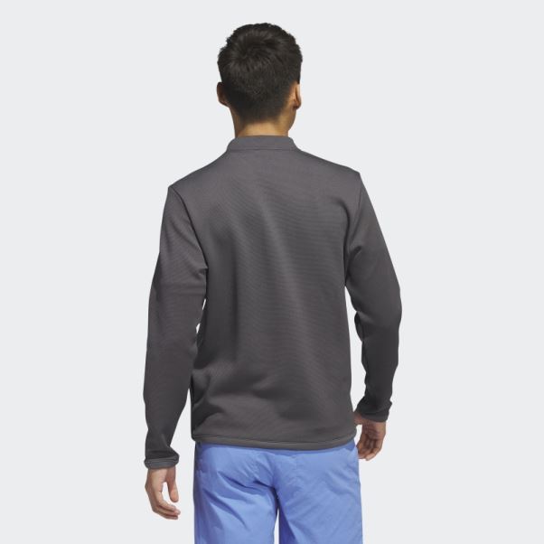 Pull De Golf Adidas Microdot 1/4-zip Noir