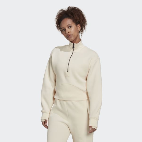 Boa Sweat écru Teinte Adidas