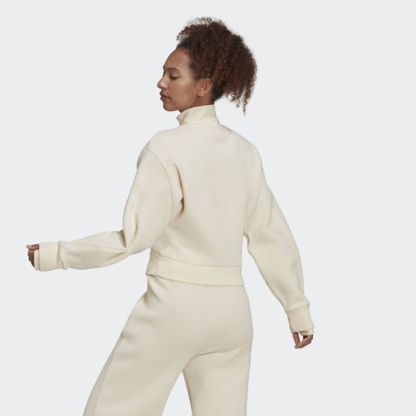 Boa Sweat écru Teinte Adidas