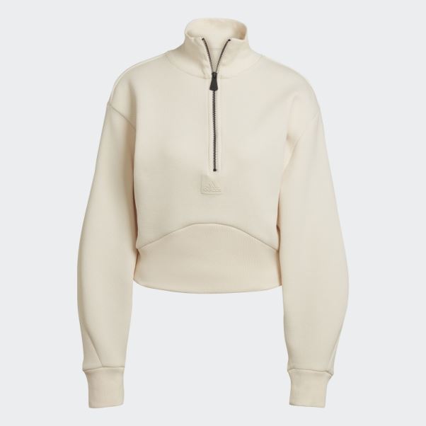 Boa Sweat écru Teinte Adidas
