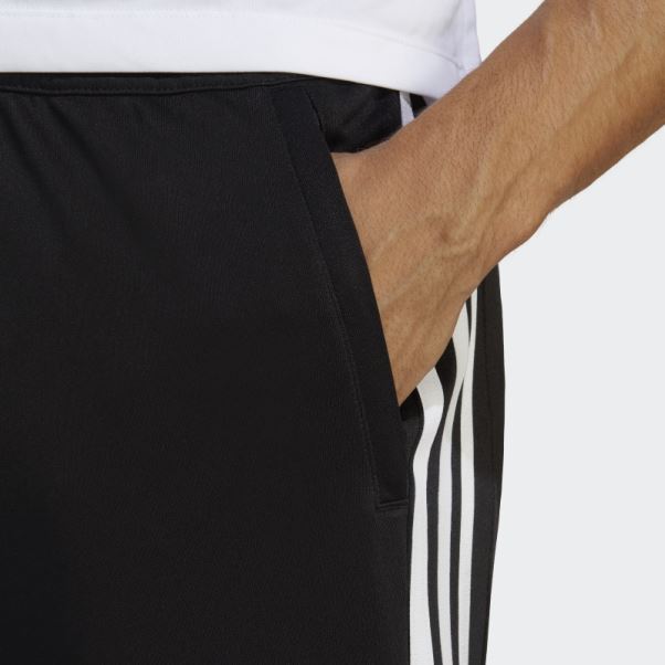 Pantalon D'entraînement Adidas Train Essentials 3 Bandes Noir