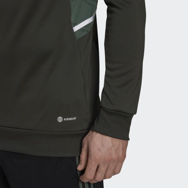 Celtic Fc Condivo 22 Sweat à Capuche Adidas Terre