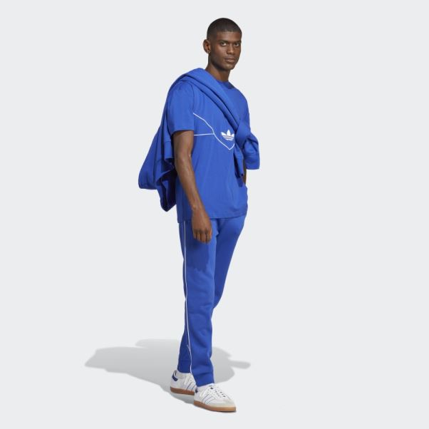 Tee Shirt Adidas Adicolor Season Archive Bleu