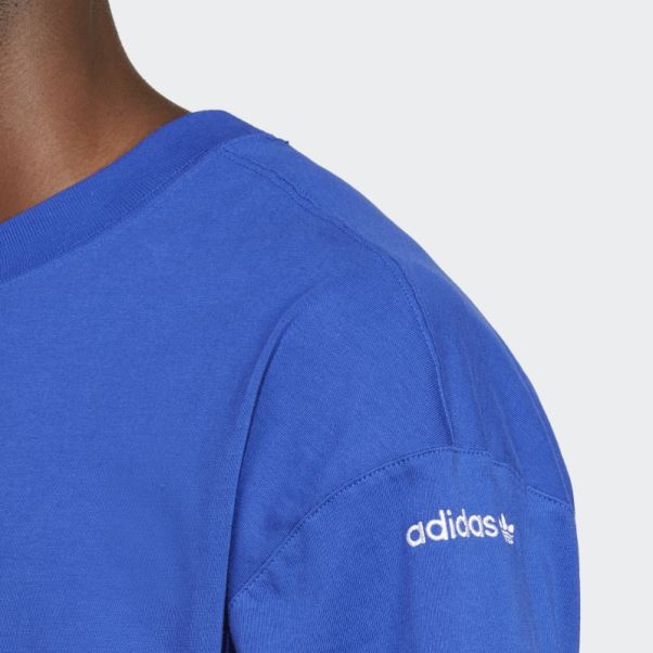 Tee Shirt Adidas Adicolor Season Archive Bleu