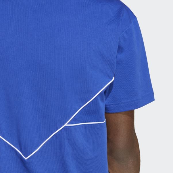 T-shirt Adicolor Season Archive Bleu Adidas