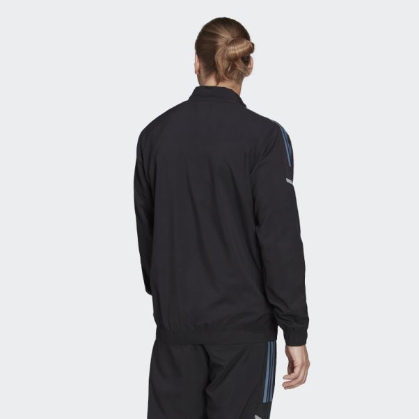 Survetement Adidas All Blacks Rugby Presentation Noir
