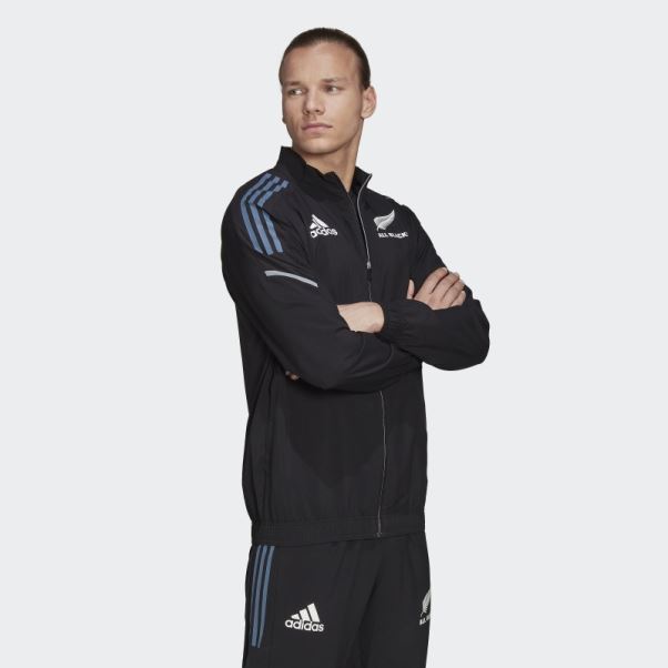 Survetement Adidas All Blacks Rugby Presentation Noir