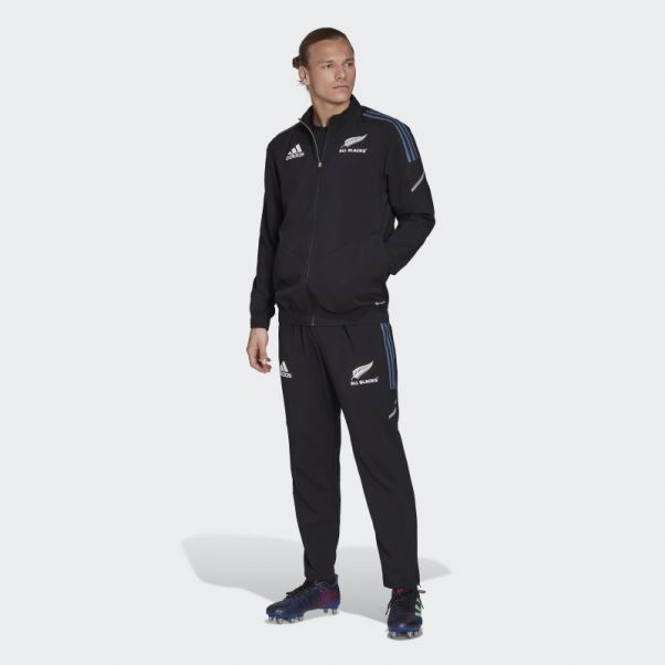 Survetement Adidas All Blacks Rugby Presentation Noir