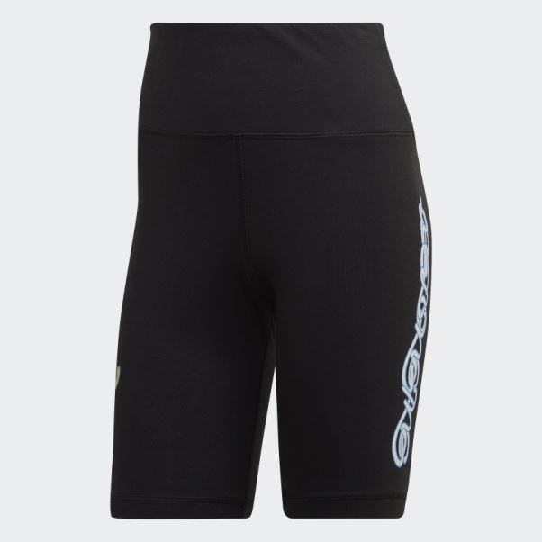 Short De Motard Adidas Noir