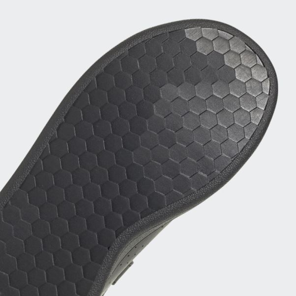 Chaussures à Crochets Et Boucles De Style De Vie Avantage Court Noir Adidas