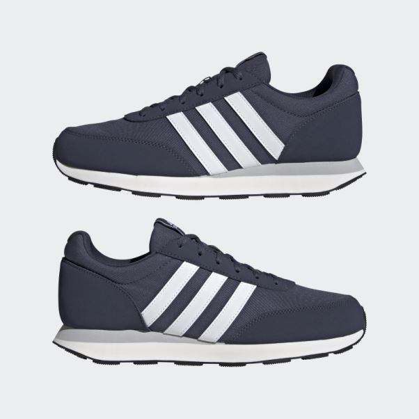 Adidas Bleu Marine Run 60s 3.0 Chaussures