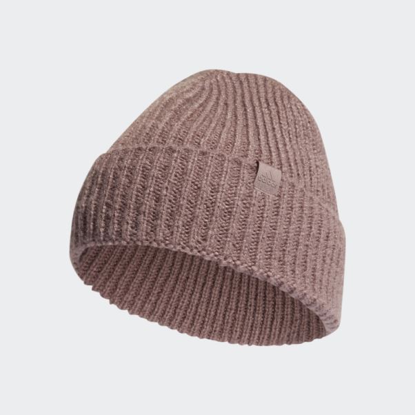 Bonnet Revers Violet Adidas